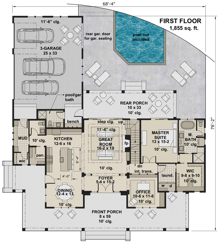 Misty Falls House  Plan  Two  Story  House  Plan  Modern  