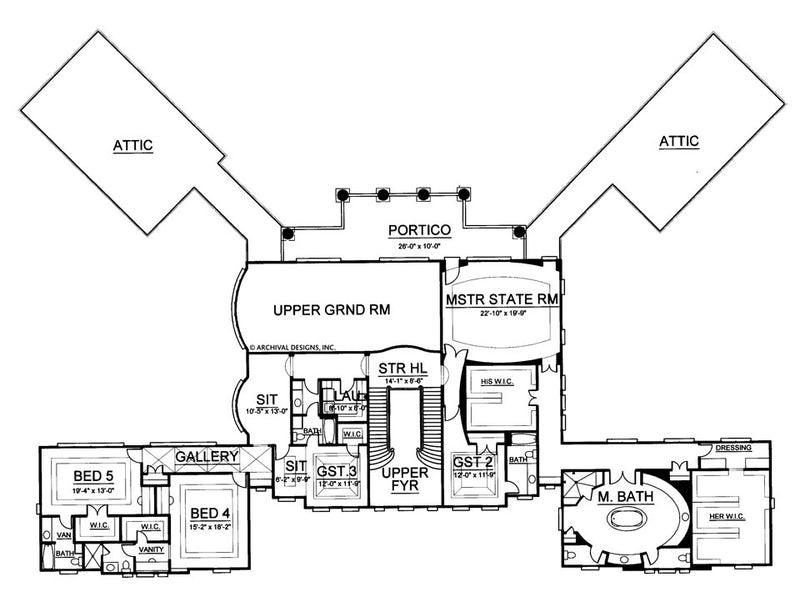 Newport Hall Residential House Plans Luxury House