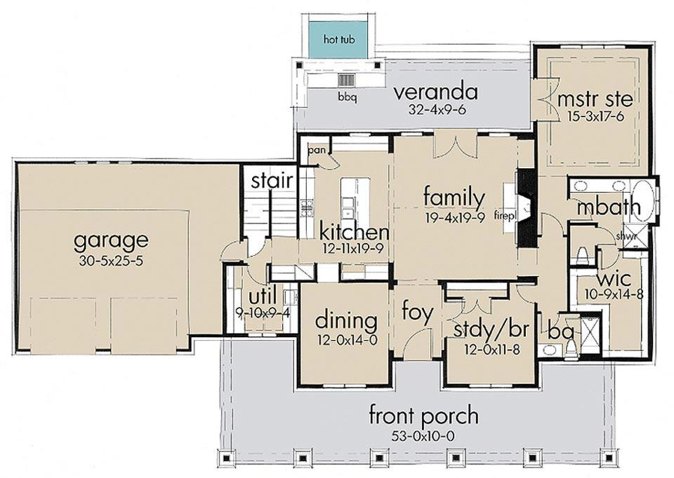 Rockin Horse Farm Southern House Plan Country House