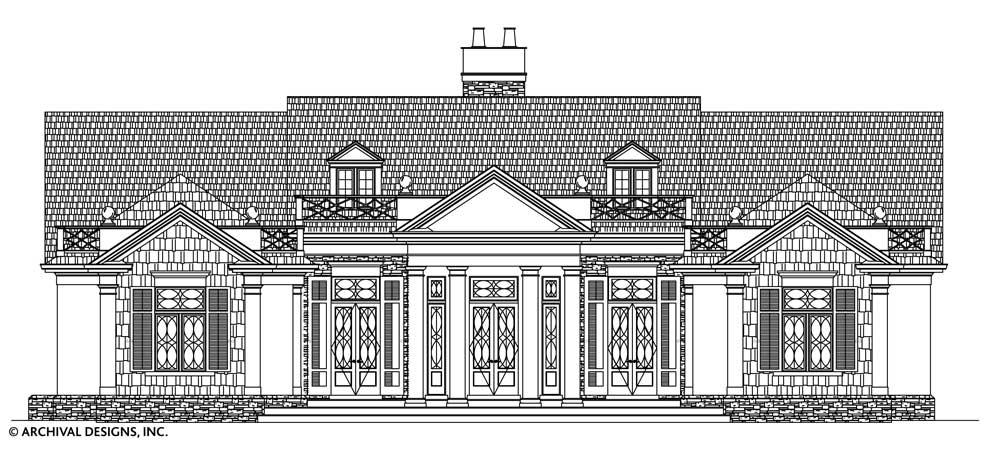 Waterford Place Retirement House Plan Ranch Floor Plan 