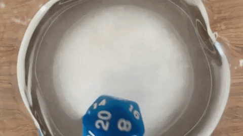 Salt Water Balance Testing Dice