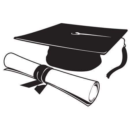 Graduation Hat and Diploma Stamp | RubberStamps.com