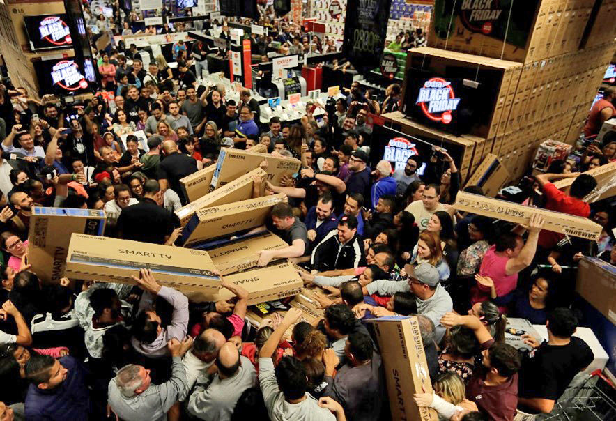 Black Friday shoppers