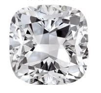 lab grown cushion cut diamond