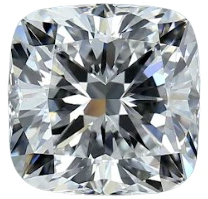 square cushion cut diamond