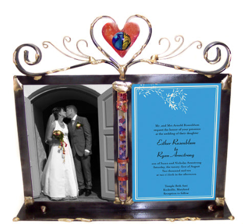 gary rosenthal double picture frame