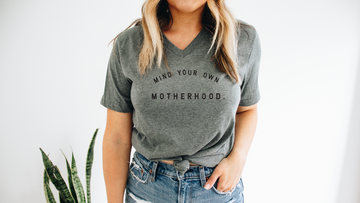 Mind Your Own Motherhood Sweatshirt – Saved by Grace Co.