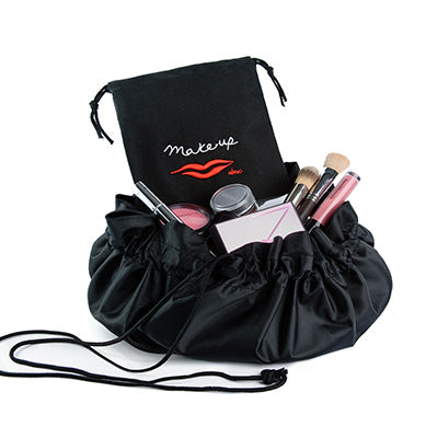 lay flat makeup bag