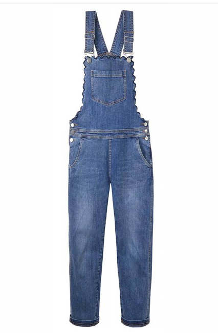 Scarlett Scallop Dungaree by Wyse London