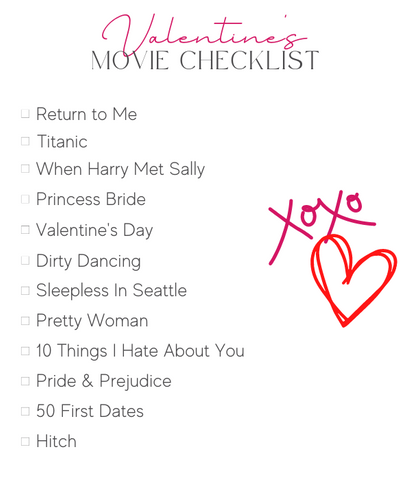 Valentine's Day movie list 