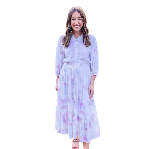 8.28 Boutique:Z-Supply,Z-Supply Tanya Watercolor Maxi Dress,Dresses