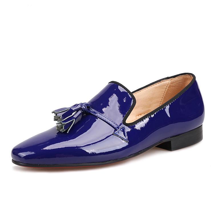 royal blue loafers for prom