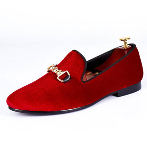 red formal shoes for men