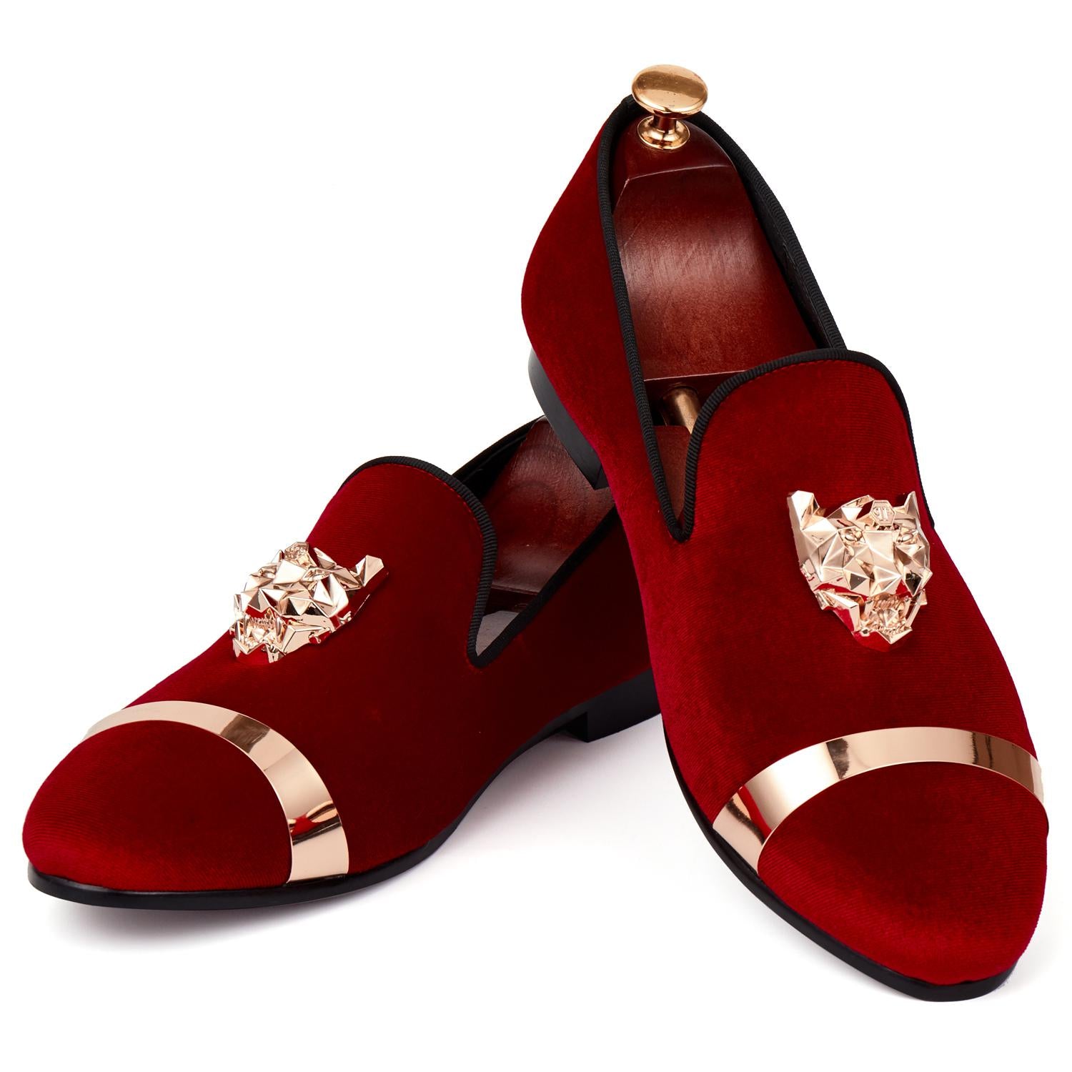 red versace dress shoes