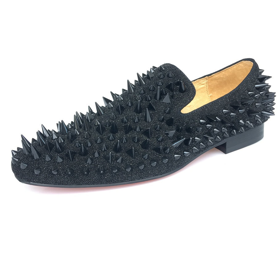 mens red bottoms spikes