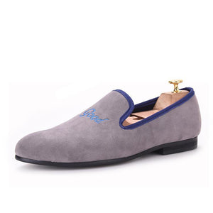 grey loafers mens prom