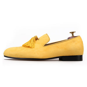 yellow prom shoes men
