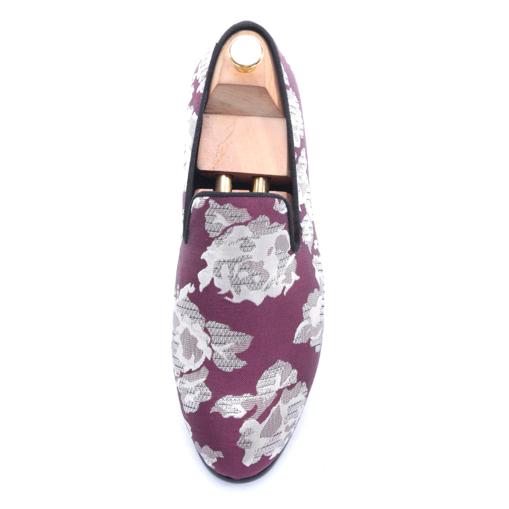 purple prom loafers