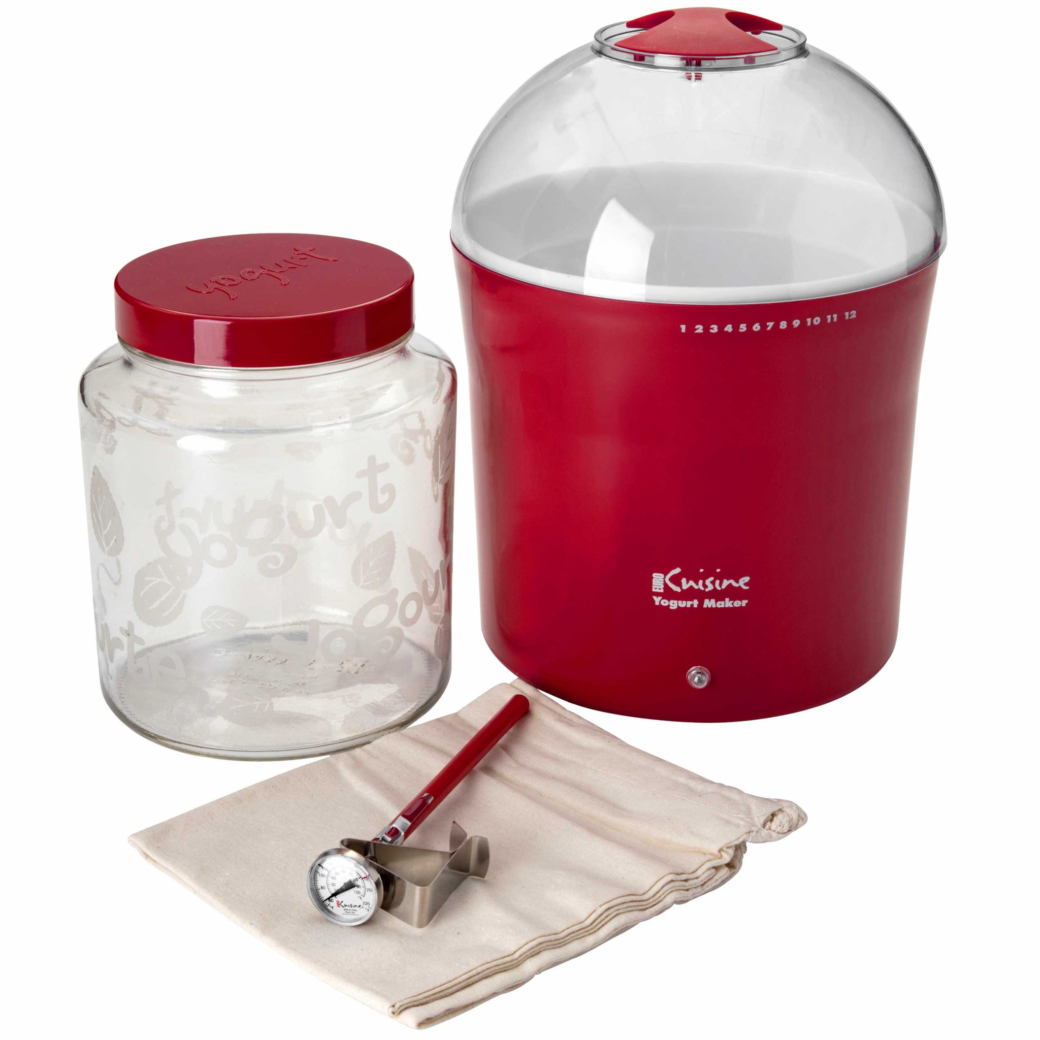 greek yogurt in yogurt maker