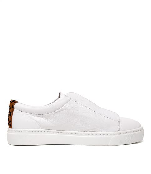Oarmie Leather Sneaker - White/Ocelot