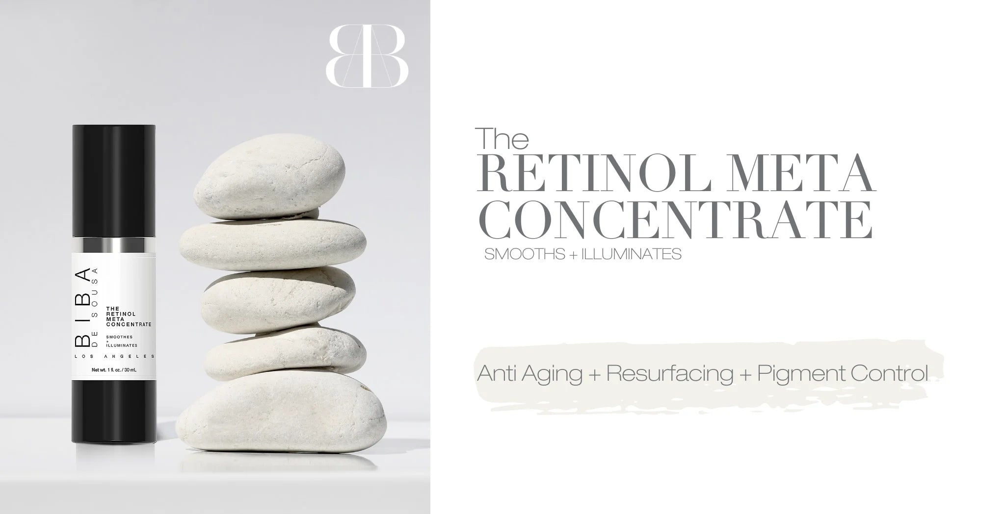 THE RETINOL META CONCENTRATE - Smoothes + Illuminates - Anti-Aging + Resurfacing + Pigment Control