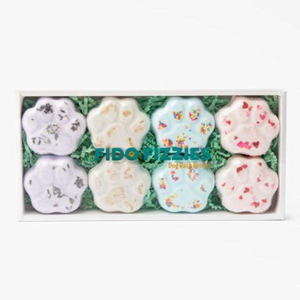 Fido Fizzies dog bath bombs pack