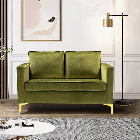 Jovina Velvet Loveseat - Hulala Home