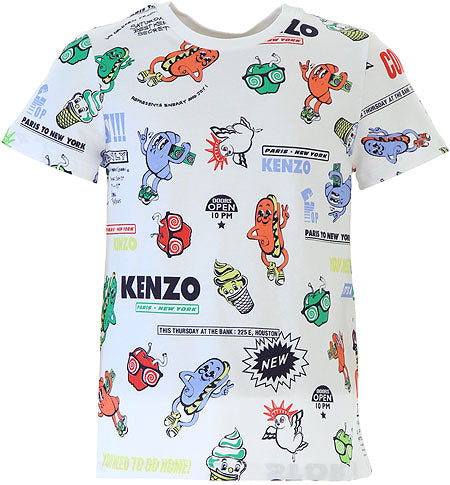 Kenzo Kids Boys Food Fiesta T-Shirt