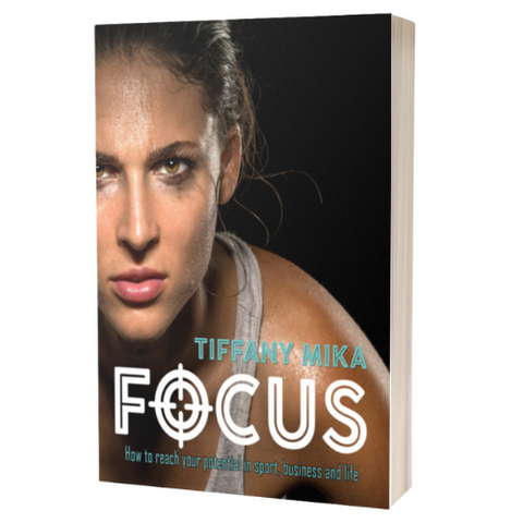 focus book with athlete on cover