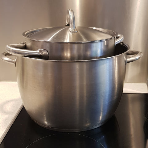 double saucepan for melting soap