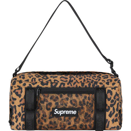 supreme leopard duffle bag