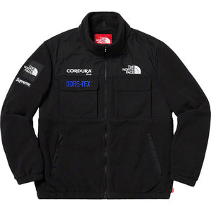 supreme x the north face expedition fleece jacket