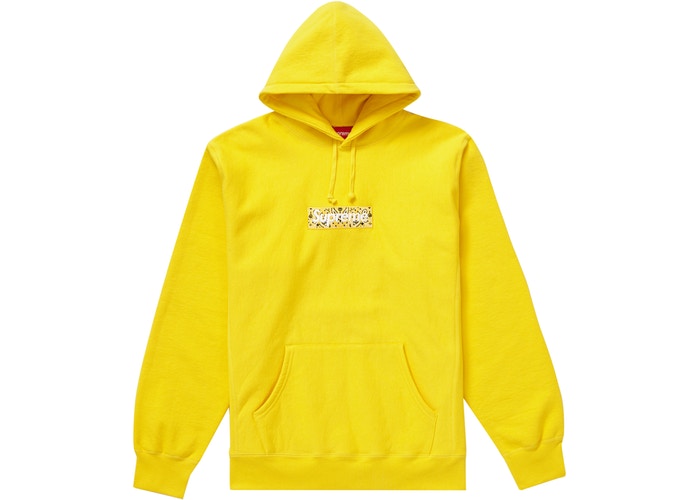 supreme paisley box logo hoodie