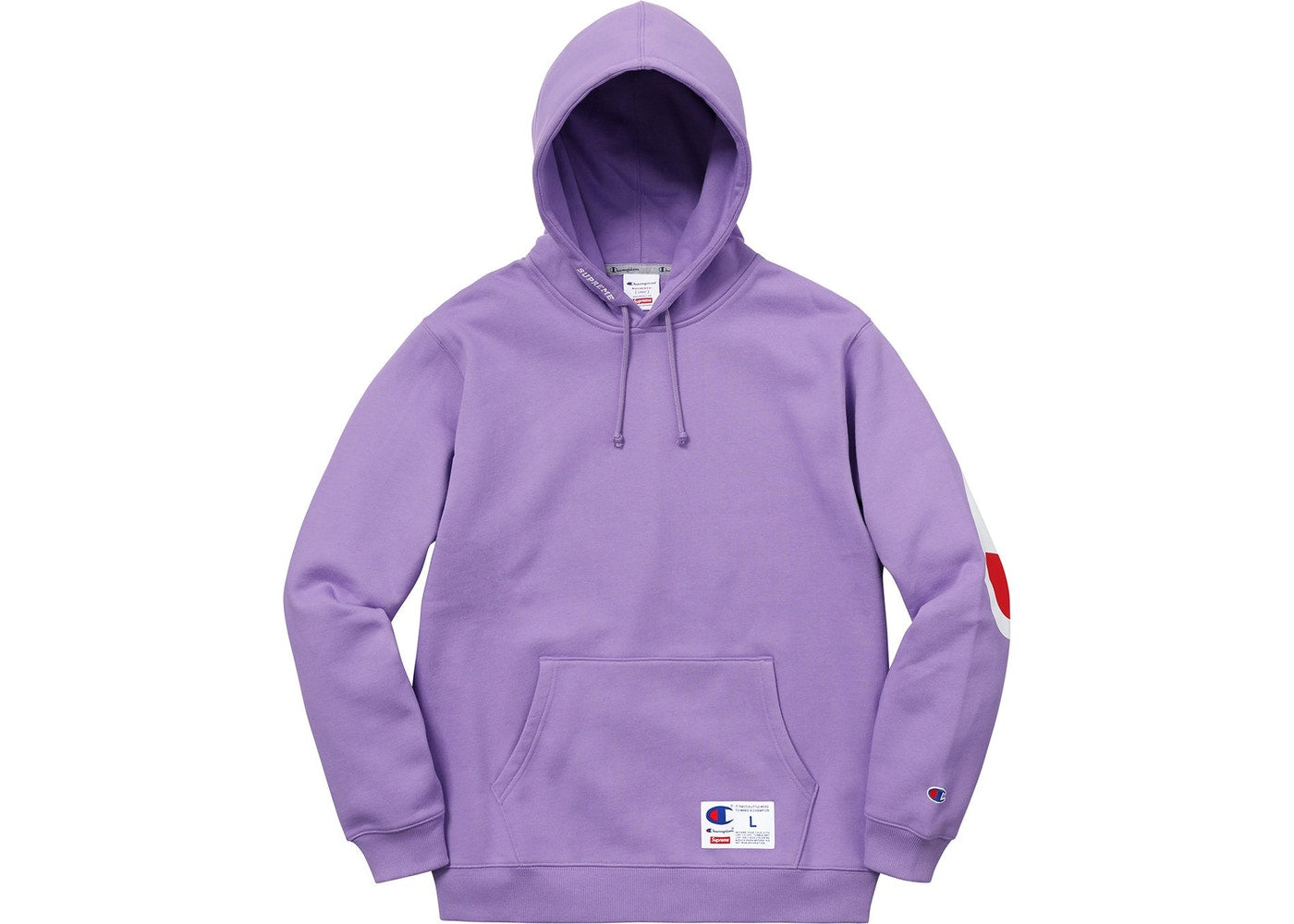 Supreme Champion Hooded Sweatshirt Sweatshirt (SS18) Light Purple ...