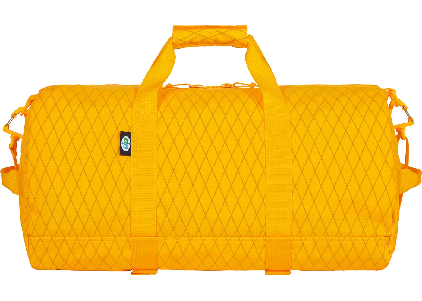 supreme yellow duffle bag