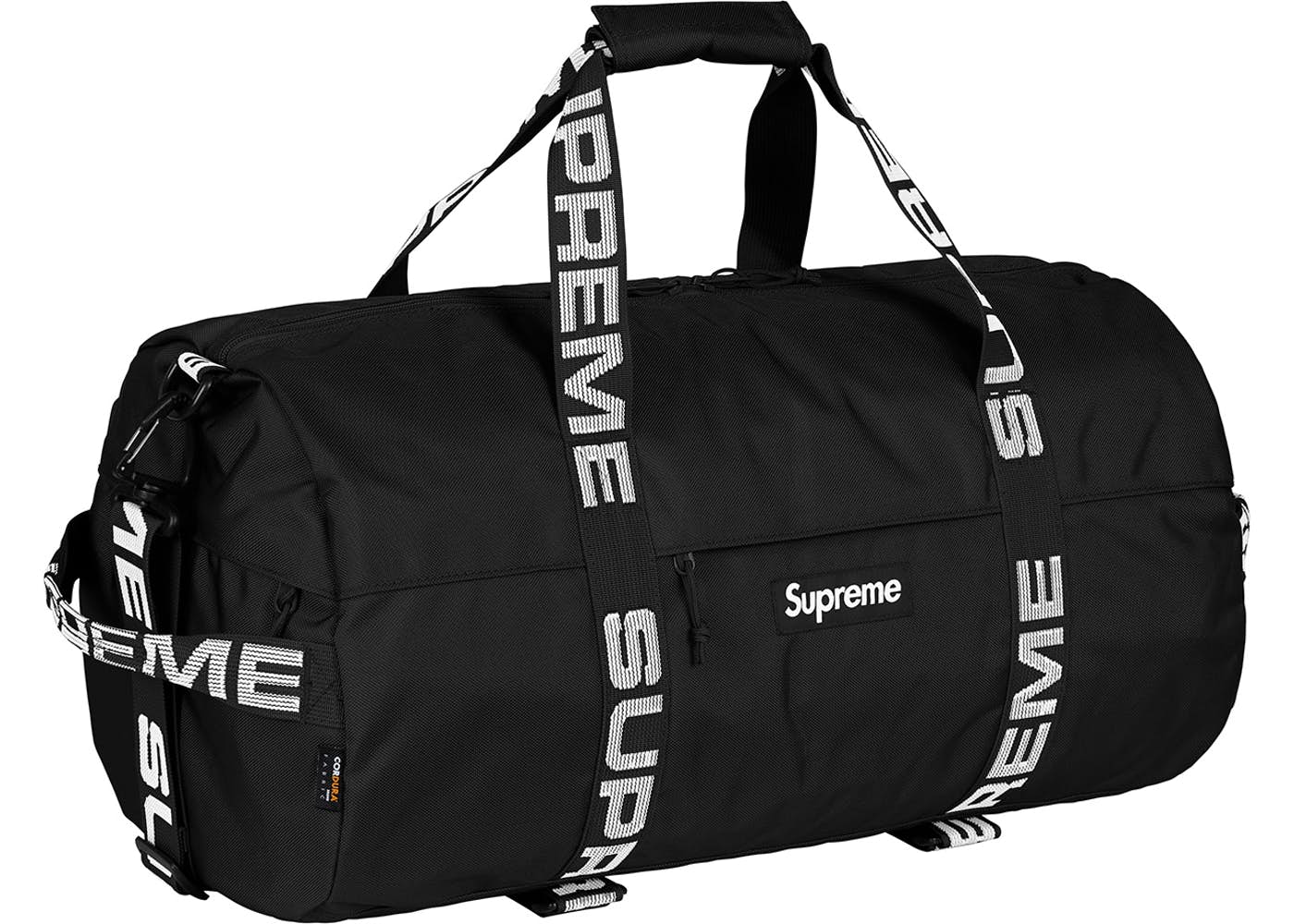 tan supreme duffle bag