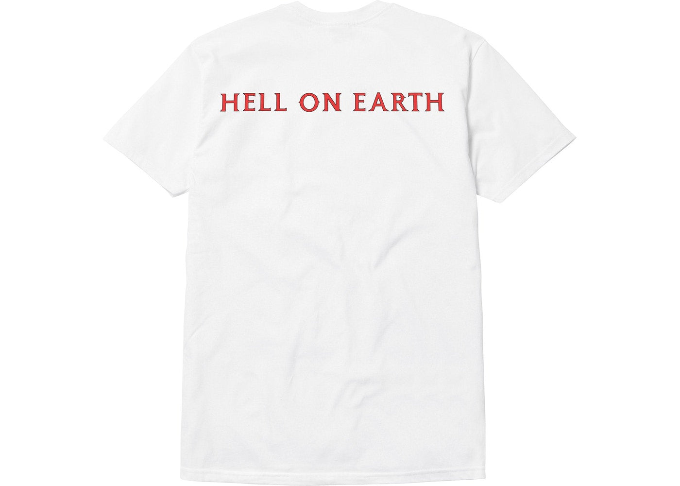 Supreme Hellraiser Hell on Earth Tee White – BASEMENT_HK