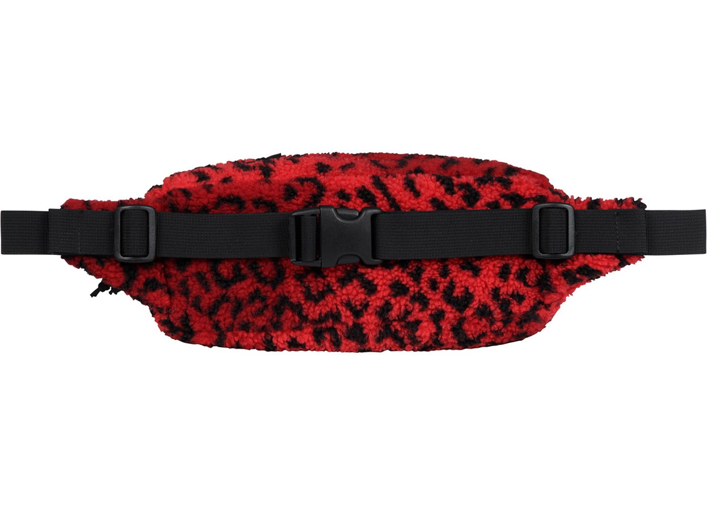 Supreme Leopard Fleece Waist Bag Red – BASEMENT_HK