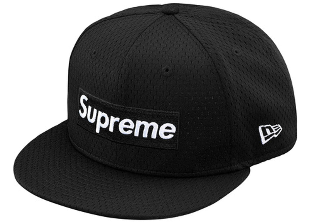 Supreme New Era Mesh Box Logo Cap Black – BASEMENT_HK