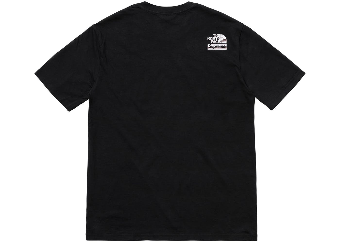 Supreme The North Face Metallic Logo T-Shirt Black – BASEMENT_HK