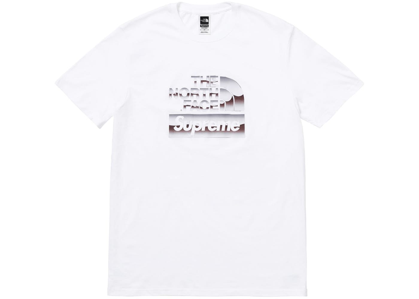 supreme north face tee