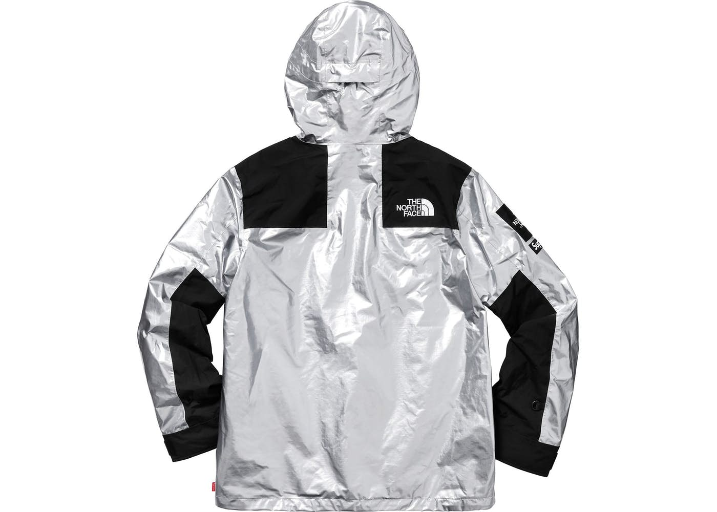 the north face silver