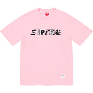 supreme collage logo tee