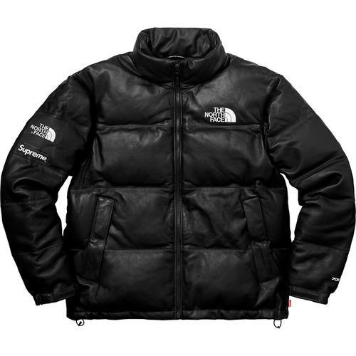 supreme north face jacket black