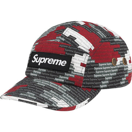 supreme red camo hat