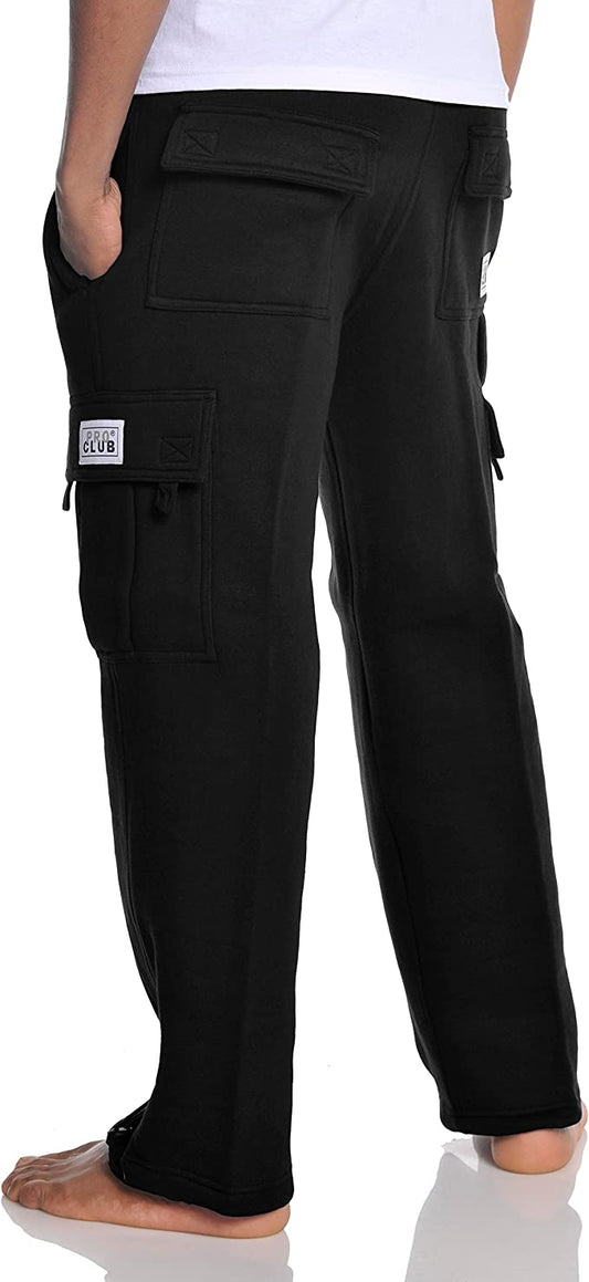 Pro Club Men's Heavyweight Fleece Cargo Pants (Heather Gray, Small) – GTE  Zone