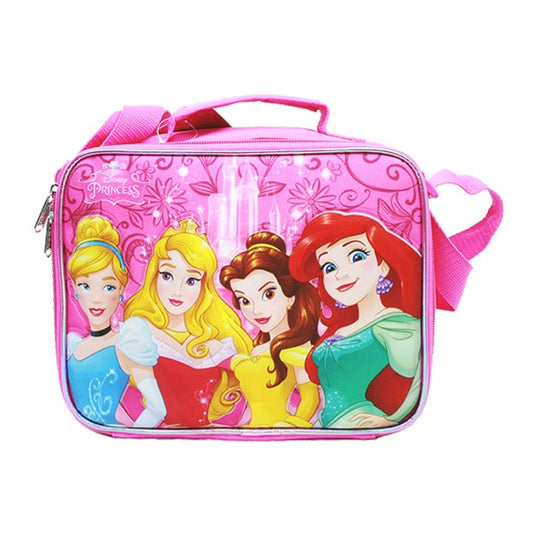 Disney Princess 3-D EVA Molded Insulated Lunch Bag/Box With Strap 