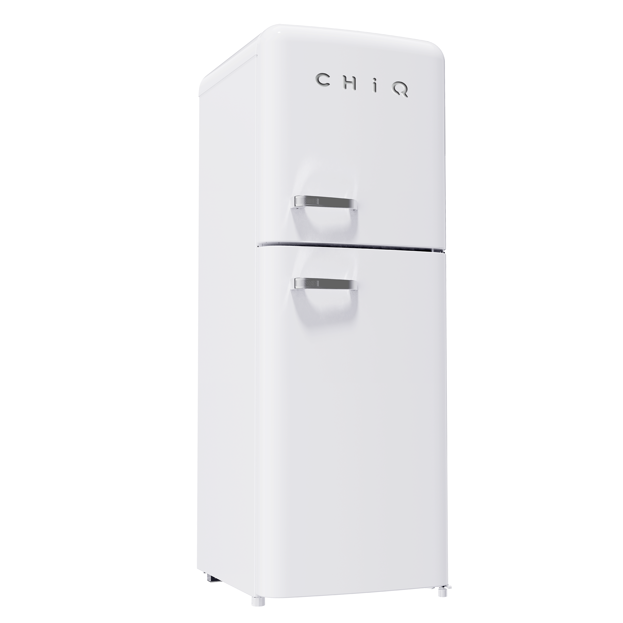 chiq white fridge