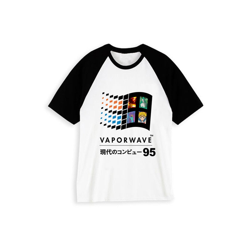 vaporwave aesthetic windows 95 tee bernardomoda vaporwave aesthetic windows 95 tee