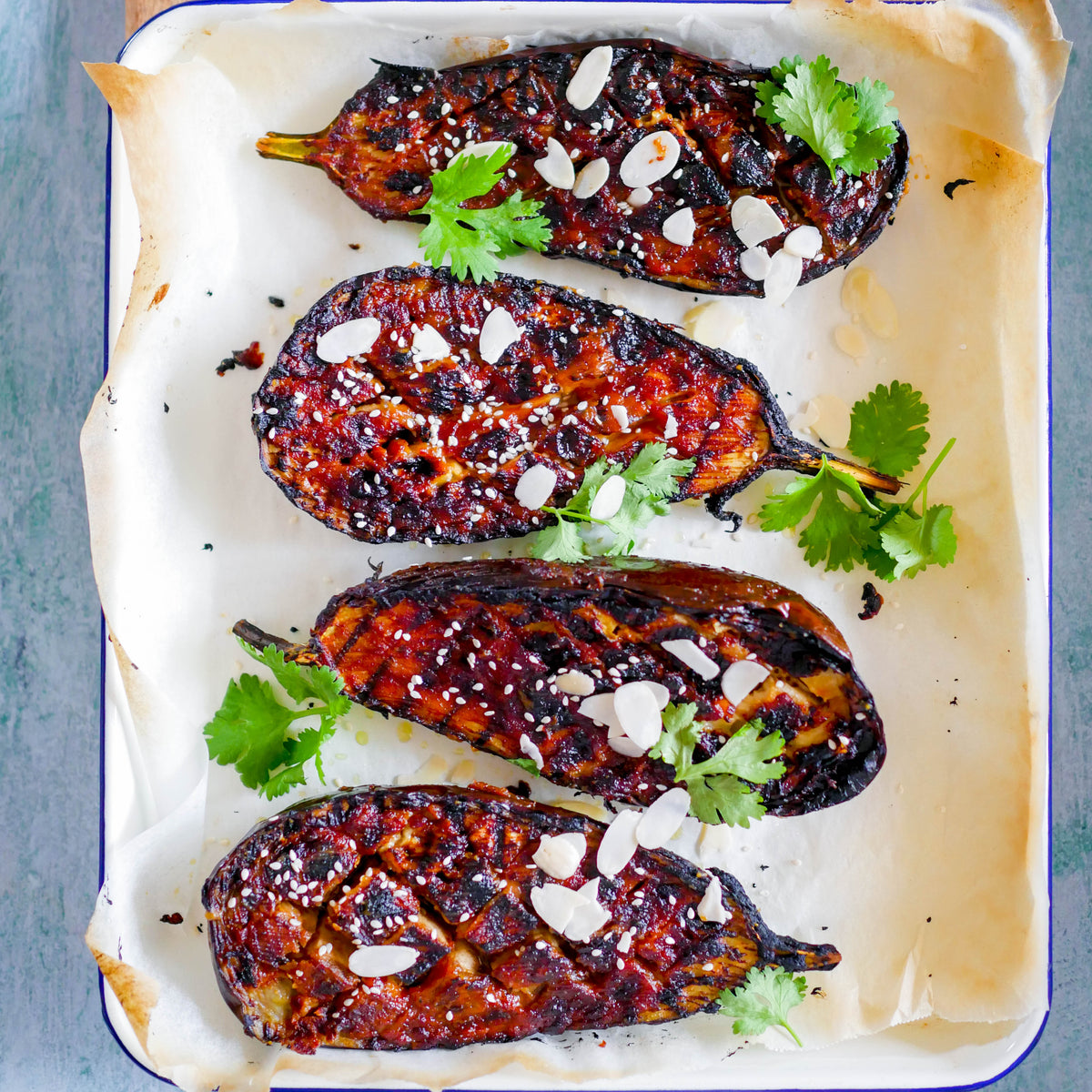 Vegan Miso Eggplant – LEAH ITSINES